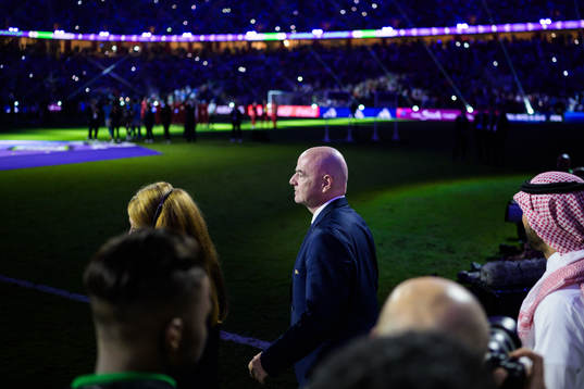 FIFA president Gianni Infantino