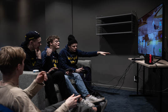 Tom Willander, Anton Wahlberg, Fabian Wagner and Mattias