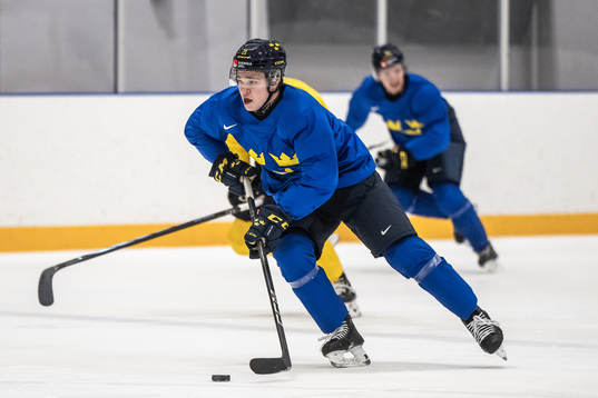 Zeb Forsfjäll of Sweden at a practice session
