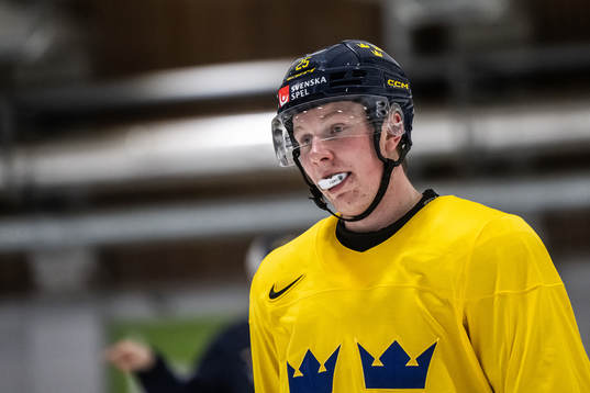 Otto Stenberg of Sweden at a practice session