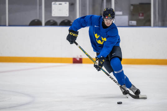 Fabian Wagner of Sweden at a practice session