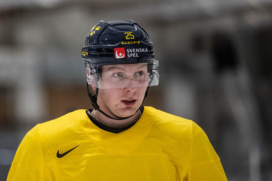 Otto Stenberg of Sweden at a practice session