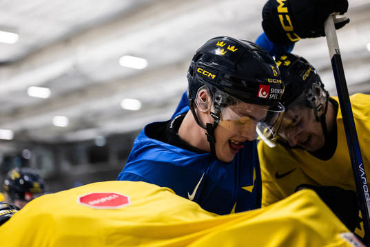 Anton Johansson of Sweden at a practice session
