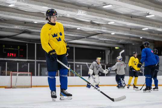 Liam Öhgren of Sweden at a practice session