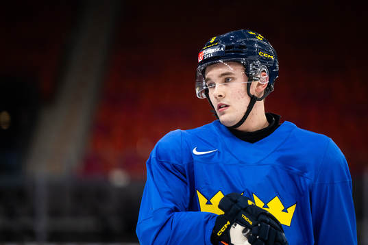 Theo Lindstein of Sweden at a practice session