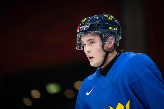 Theo Lindstein of Sweden at a practice session