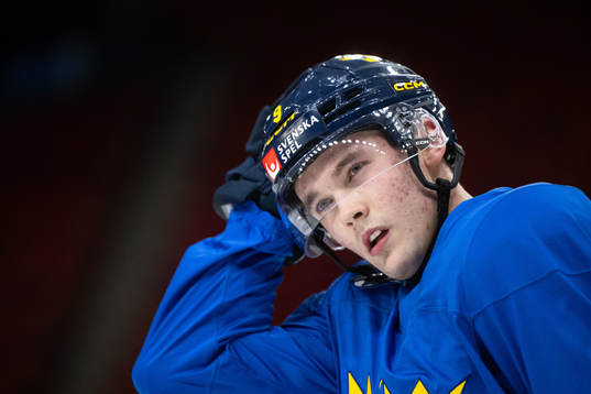 Theo Lindstein of Sweden at a practice session