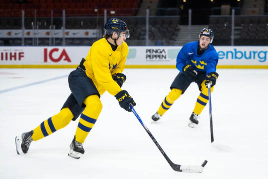 Felix Unger Sörum of Sweden at a practice session