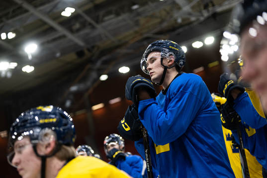Theo Lindstein of Sweden at a practice session