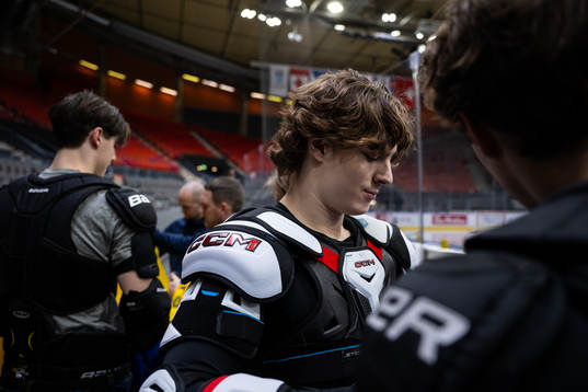 Liam Öhgren of Sweden at a practice session