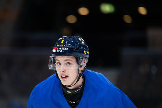 Anton Johansson of Sweden at a practice session