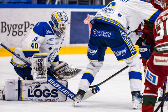 Leksands målvakt Mantas Armalis