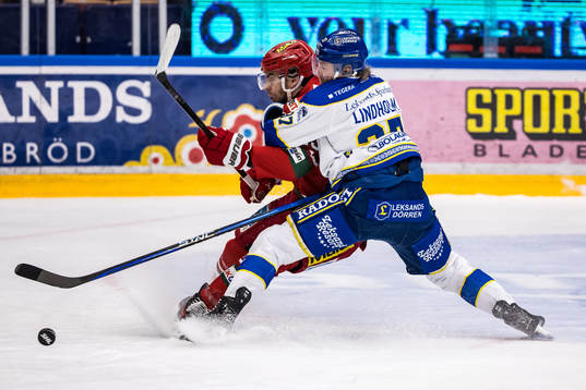 MoDos Josh Dickinson och Leksands Anton Lindholm