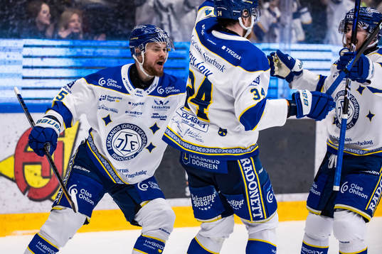 Leksands Lucas Elvenes jublar