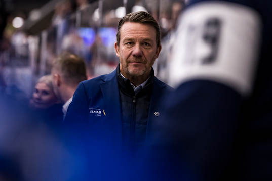 Leksands tränare Charles Berglund