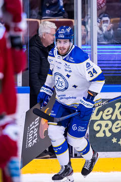 Leksands Peter Cehlarik jubel
