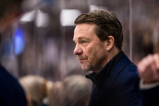 Leksands tränare Charles Berglund