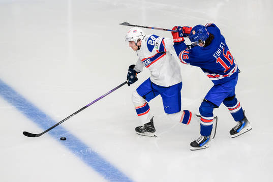 Oskar Bakkevig of Norway and Quinn Finley of USA
