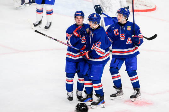 Gavin Brindley of USA celebrates