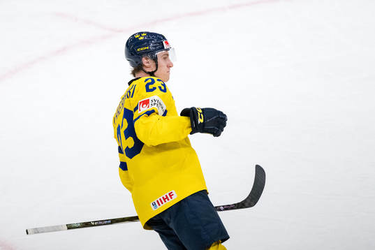 Jonathan Lekkerimäki of Sweden celebrates