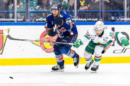Växjös Eric Martinsson och Rögles Simon Ryfors