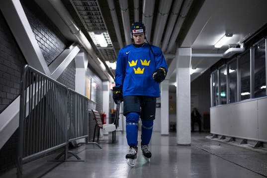 Liam Öhgren of Sweden at a practice session