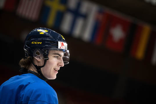 Liam Öhgren of Sweden at a practice session