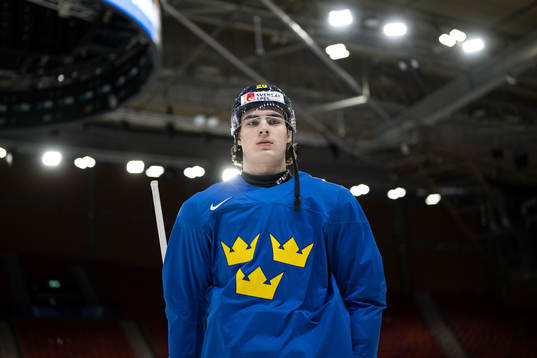 Liam Öhgren of Sweden at a practice session