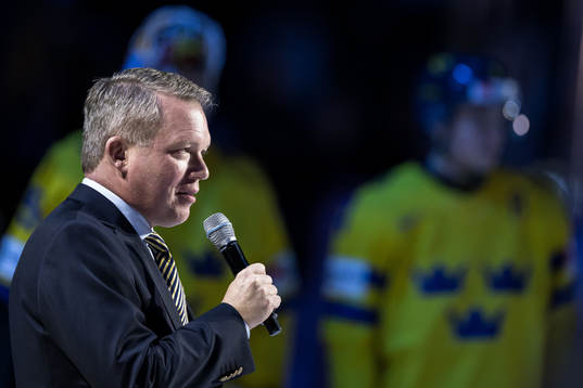 Anders Larsson, President of the Swedish Ice Hockey