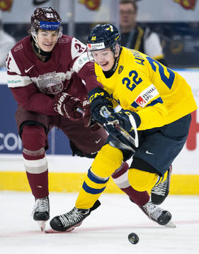 Rauls Ozollapa of Latvia and Anton Wahlberg of Sweden