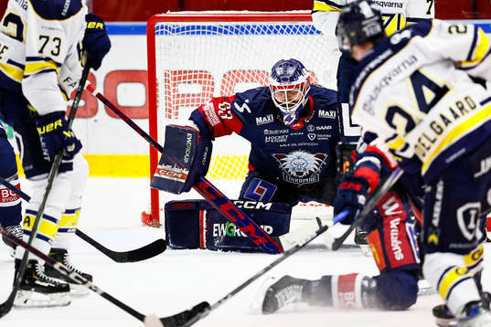 Linköpings målvakt Marcus Högberg