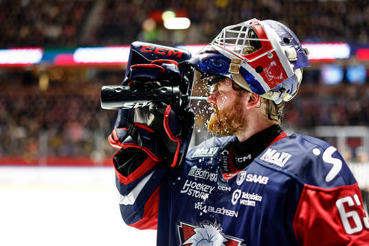 Linköpings målvakt Marcus Högberg