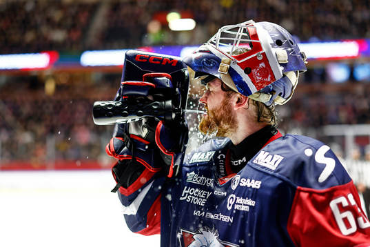 Linköpings målvakt Marcus Högberg