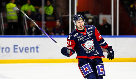 Linköpings Christoffer Ehn jublar