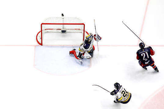 Mål 2-0 av Linköpings Christoffer Ehn förbi HV71s
