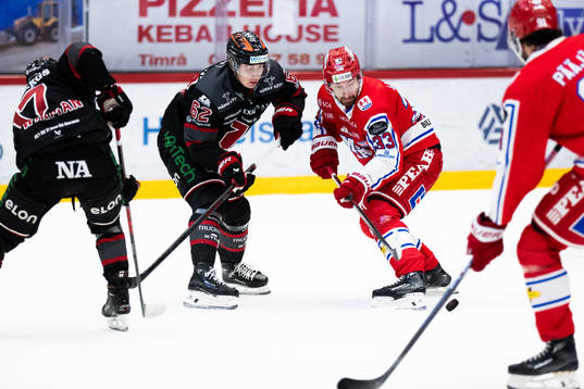 Örebros Robert Leino och Timrås Albin Lundin