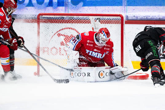 Timrås målvakt Tim Juel