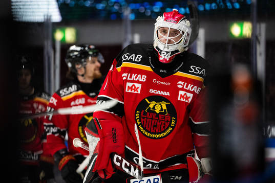 Luleås målvakt Johannes Sundström