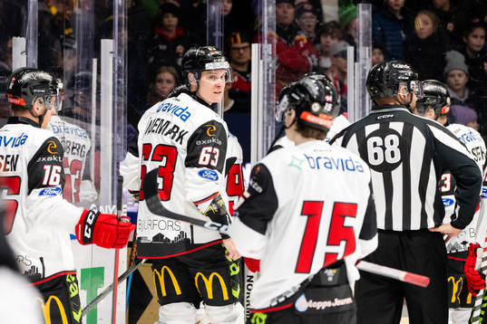 Malmö Redhawks Fredrik Händemark lämnar isen