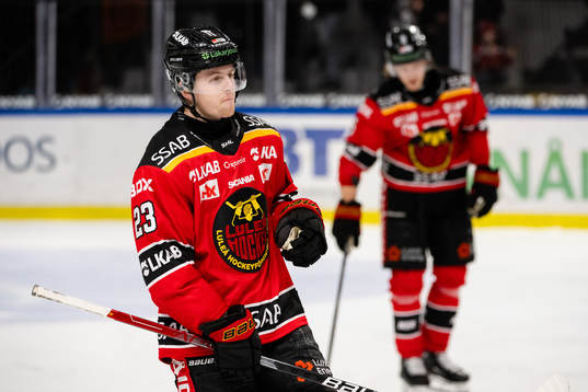 Luleås Jesper Sellgren deppar