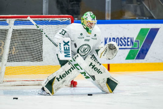Färjestads målvakt Maxime Lagacé