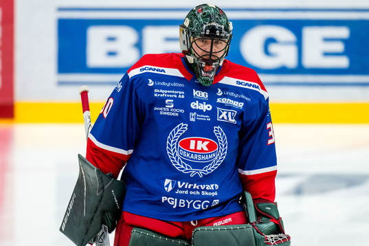 Oskarshamns målvakt Tomas Rydén