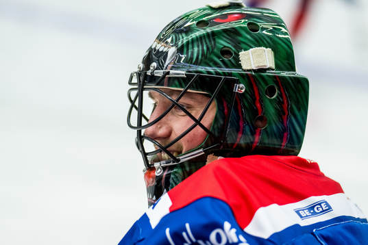 Oskarshamns målvakt Tomas Rydén