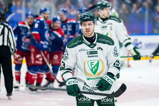 Färjestads Joel Kellman deppar