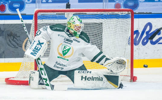 Färjestads målvakt Maxime Lagacé