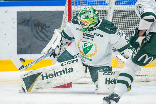Färjestads målvakt Maxime Lagacé