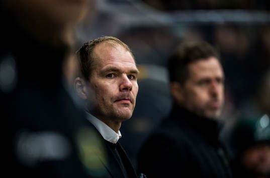 Färjestads tränare Thomas Mitell