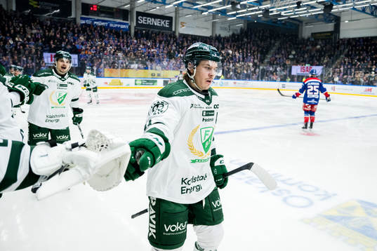 Färjestads Joakim Nygård jublar