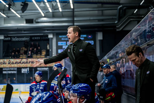 Oskarshamns tränare Martin Filander