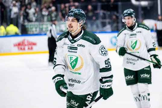Färjestads David Tomasek deppar